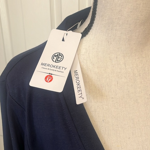 Merokreety long sleeve snap button-down cardigan - Picture 6 of 6